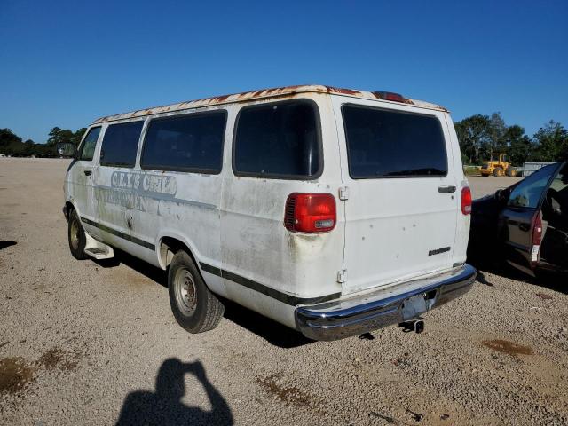 2B5WB35Z81K525894 - 2001 DODGE RAM WAGON B3500 WHITE photo 3