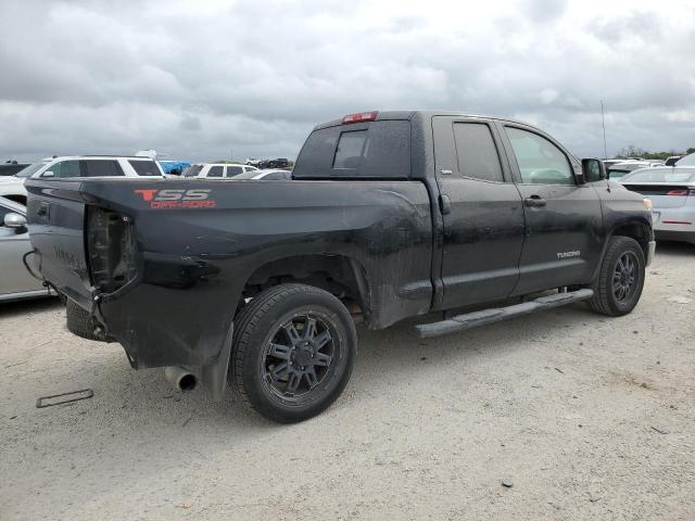 5TFRM5F18EX069459 - 2014 TOYOTA TUNDRA DOUBLE CAB SR/SR5 BLACK photo 3