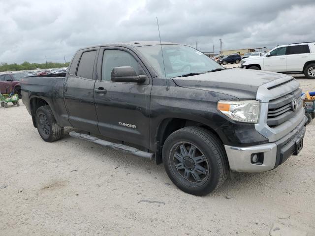 5TFRM5F18EX069459 - 2014 TOYOTA TUNDRA DOUBLE CAB SR/SR5 BLACK photo 4