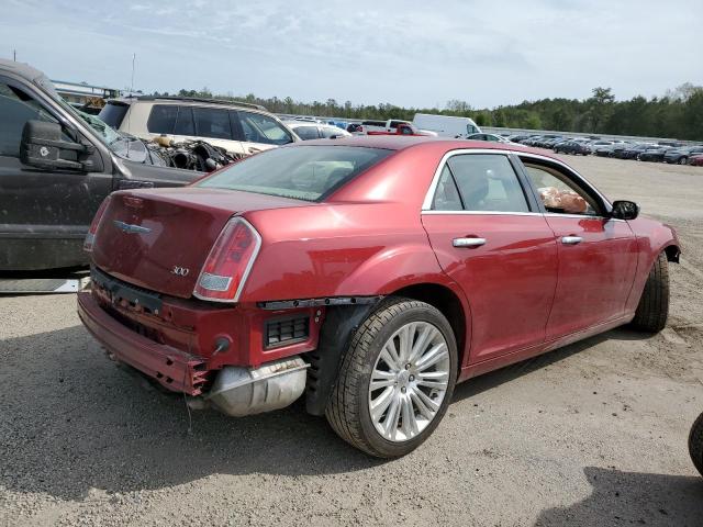 2C3CCACG3CH280004 - 2012 CHRYSLER 300 LIMITED MAROON photo 3