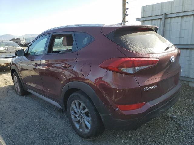 KM8J3CA43HU417157 - 2017 HYUNDAI TUCSON LIMITED BURGUNDY photo 2