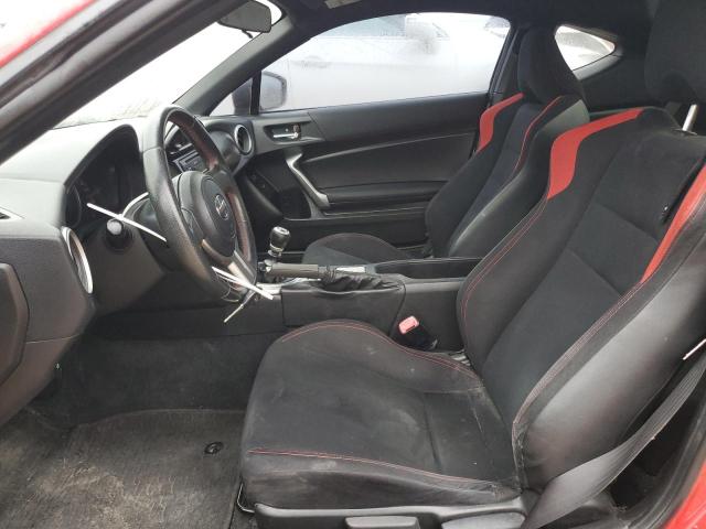 JF1ZNAA11D1715364 - 2013 TOYOTA SCION FR-S RED photo 7