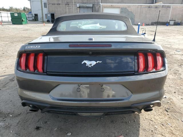 1FATP8UH2K5149772 - 2019 FORD MUSTANG CHARCOAL photo 6