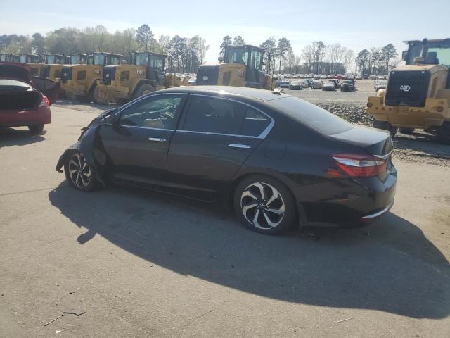 1HGCR2F83HA074760 - 2017 HONDA ACCORD EXL შავი ფოტო 2