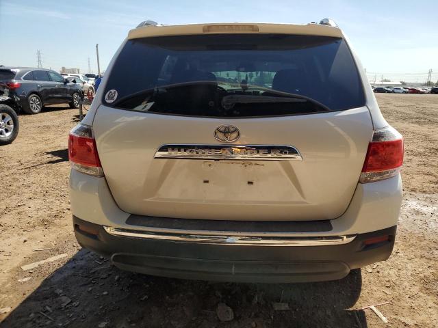 5TDZK3EH2DS121455 - 2013 TOYOTA HIGHLANDER BASE WHITE photo 6