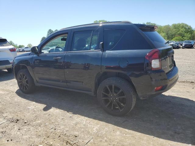 1C4NJCBA5ED765263 - 2014 JEEP COMPASS SPORT BLACK photo 2