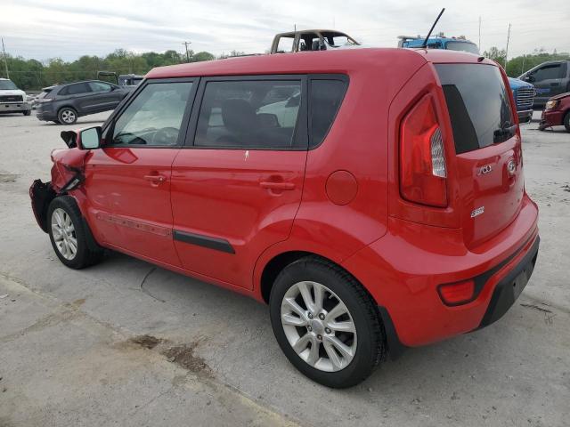 KNDJT2A58D7614504 - 2013 KIA SOUL RED photo 2