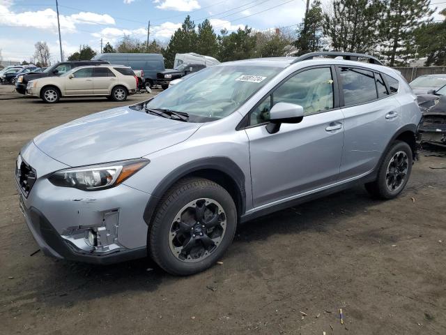 JF2GTAEC6M8292518 - 2021 SUBARU CROSSTREK PREMIUM SILVER photo 1