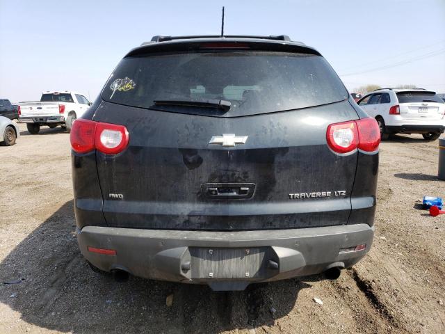 1GNKVLED2BJ153104 - 2011 CHEVROLET TRAVERSE LTZ BLACK photo 6