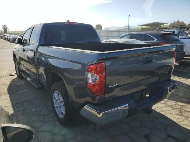 5TFUY5F19MX970188 - 2021 TOYOTA TUNDRA DOUBLE CAB SR/SR5 GRAY photo 2