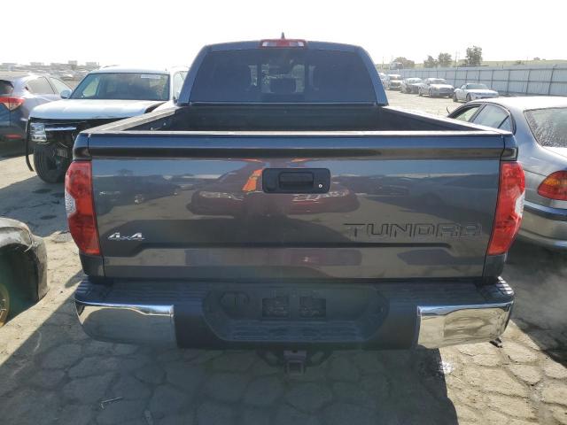 5TFUY5F19MX970188 - 2021 TOYOTA TUNDRA DOUBLE CAB SR/SR5 GRAY photo 6