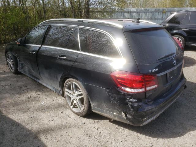 WDDHH8JB2GB222652 - 2016 MERCEDES-BENZ E 350 4MATIC WAGON BLACK photo 2