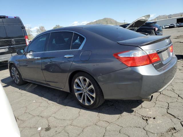 1HGCR2F5XEA023337 - 2014 HONDA ACCORD SPORT GRAY photo 2