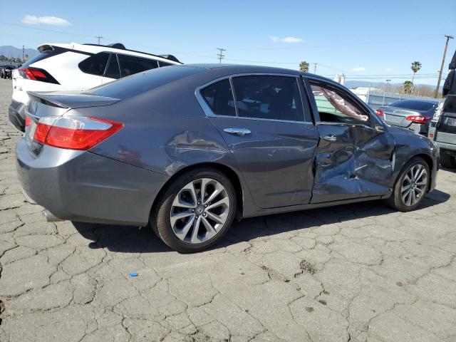 1HGCR2F5XEA023337 - 2014 HONDA ACCORD SPORT GRAY photo 3