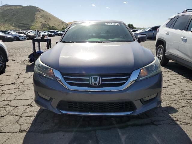 1HGCR2F5XEA023337 - 2014 HONDA ACCORD SPORT GRAY photo 5