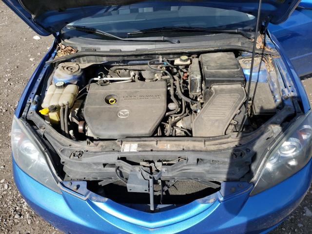 JM1BK343061447195 - 2006 MAZDA MAZDA3 HATCHBACK BLUE photo 11