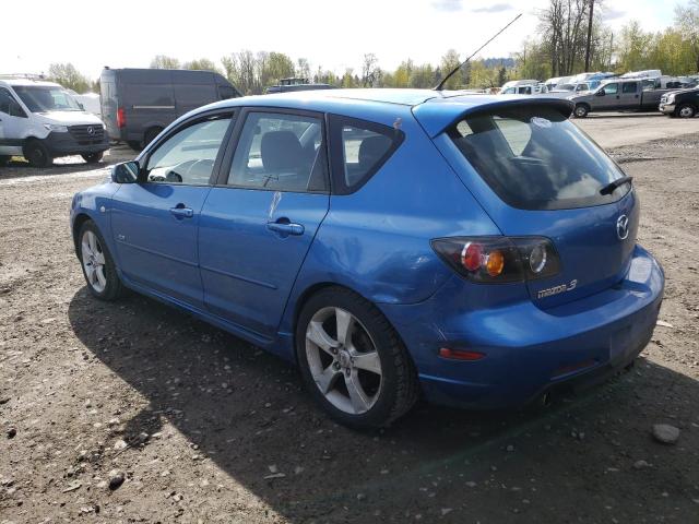 JM1BK343061447195 - 2006 MAZDA MAZDA3 HATCHBACK BLUE photo 2