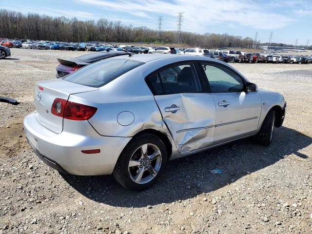 JM1BK32F861535134 - 2006 MAZDA 3 I SILVER photo 3