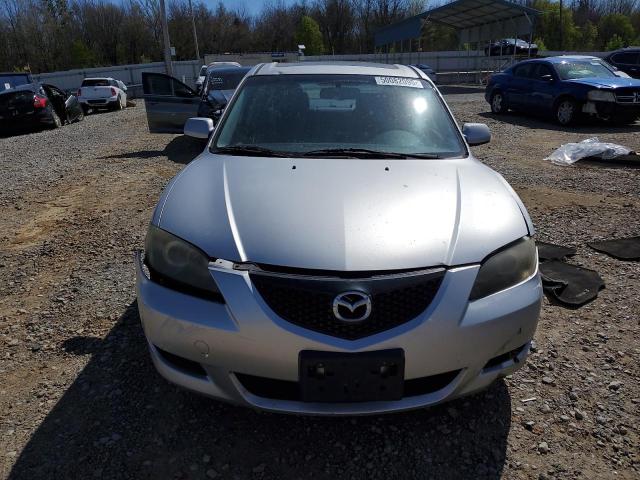 JM1BK32F861535134 - 2006 MAZDA 3 I SILVER photo 5