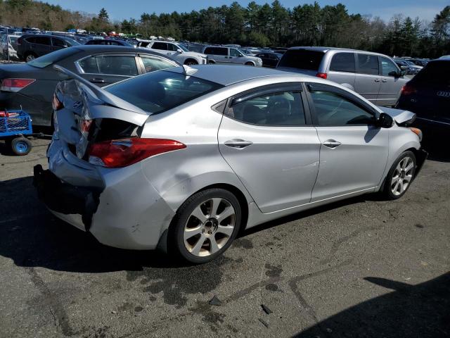 KMHDH4AE5DU847764 - 2013 HYUNDAI ELANTRA GLS SILVER photo 3