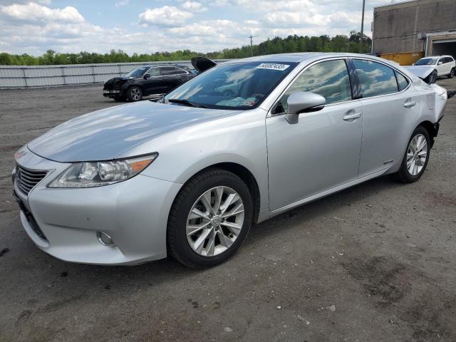 JTHBW1GG5D2009124 - 2013 LEXUS ES 300H SILVER photo 1