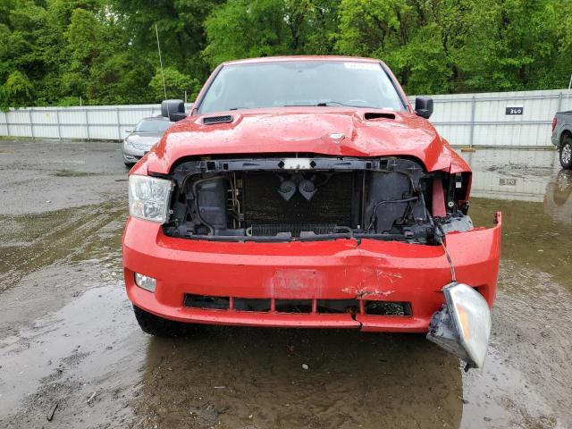 1D7RV1CT6BS708836 - 2011 DODGE RAM 1500 RED photo 5