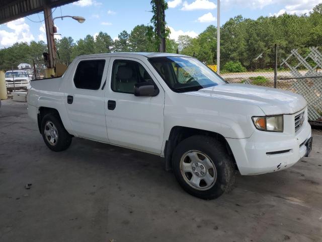 2HJYK16268H506687 - 2008 HONDA RIDGELINE RT WHITE photo 4