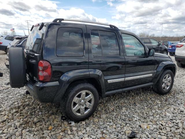 1J4GL58K96W147796 - 2006 JEEP LIBERTY LIMITED BLACK photo 3