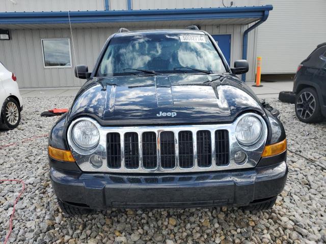 1J4GL58K96W147796 - 2006 JEEP LIBERTY LIMITED BLACK photo 5