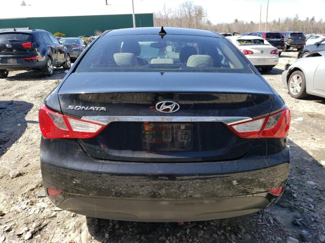 5NPEB4AC2EH905351 - 2014 HYUNDAI SONATA GLS BLACK photo 6