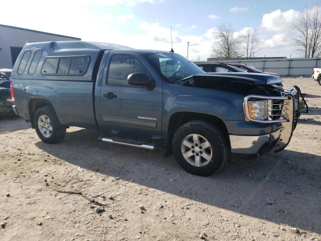 1GTPKVE09AZ229143 - 2010 GMC SIERRA K1500 SLE BLUE photo 4