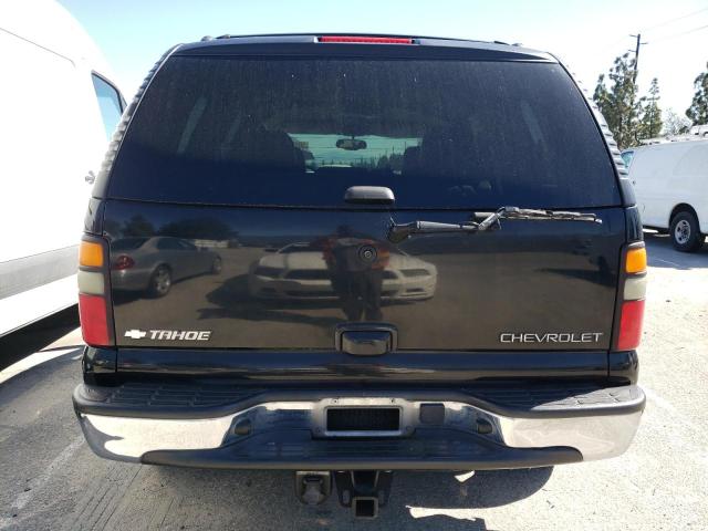 1GNEC13T15R258787 - 2005 CHEVROLET TAHOE C1500 BLACK photo 6