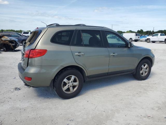 5NMSG13D37H107644 - 2007 HYUNDAI SANTA FE GLS GREEN photo 3