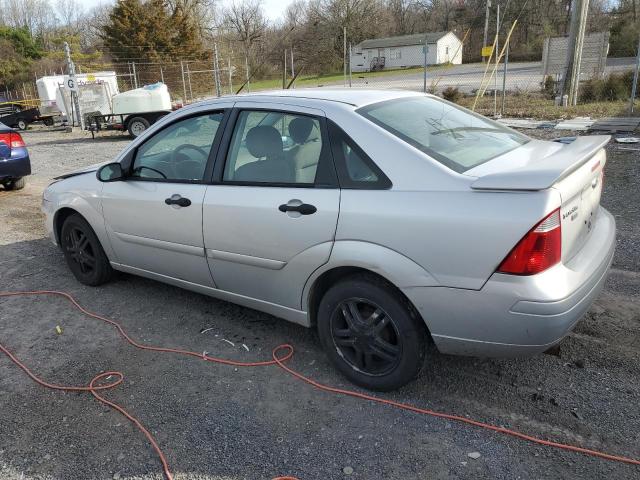 1FAFP34N85W153622 - 2005 FORD FOCUS ZX4 SILVER photo 2