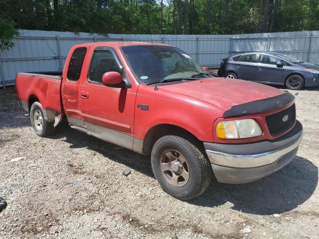 1FTZX17201NB15573 - 2001 FORD F150 RED photo 4