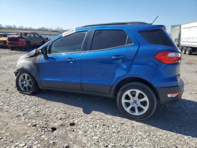 MAJ3P1TE1JC194789 - 2018 FORD ECOSPORT SE ლურჯი ფოტო 2