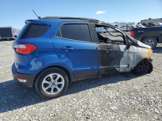 MAJ3P1TE1JC194789 - 2018 FORD ECOSPORT SE ლურჯი ფოტო 3