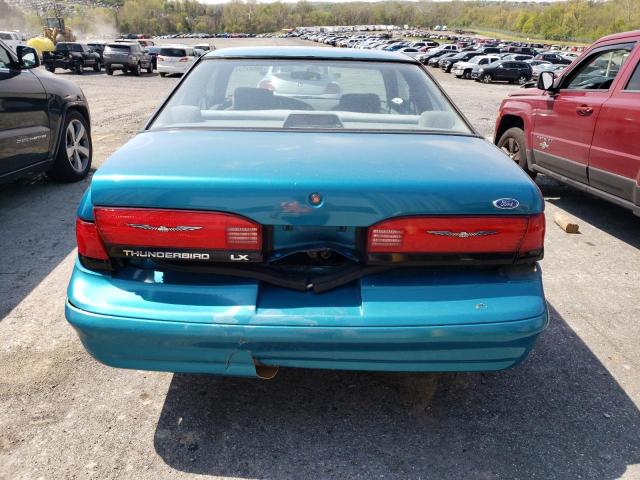 1FALP6247RH163437 - 1994 FORD THUNDERBIR LX BLUE photo 6