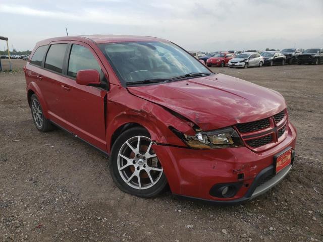 3C4PDCEG1KT700674 - 2019 DODGE JOURNEY GT RED photo 4