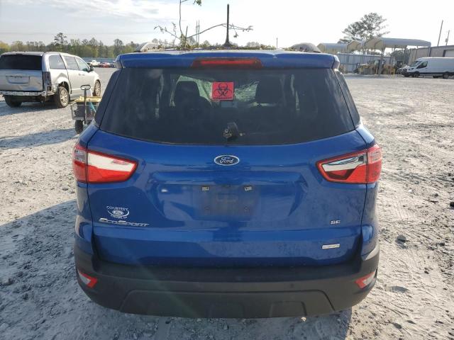 MAJ3S2GE2LC327299 - 2020 FORD ECOSPORT SE BLUE photo 6