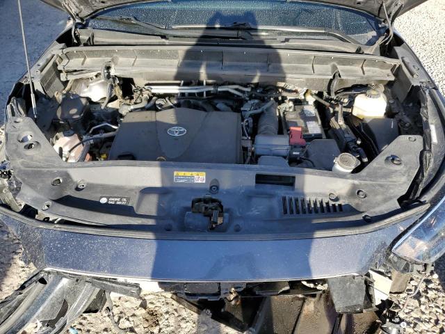 5TDGZRBH5NS583679 - 2022 TOYOTA HIGHLANDER XLE GRAY photo 12