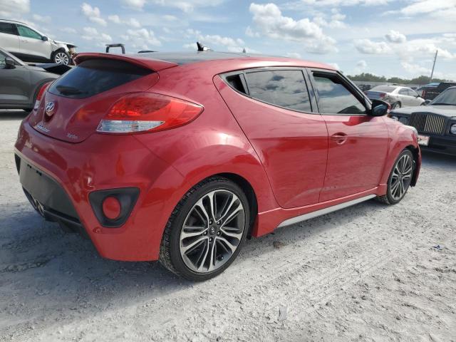 KMHTC6AE7GU250089 - 2016 HYUNDAI VELOSTER TURBO RED photo 3