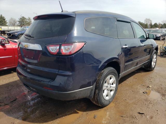 1GNKRFKD5GJ231327 - 2016 CHEVROLET TRAVERSE LS BLUE photo 3