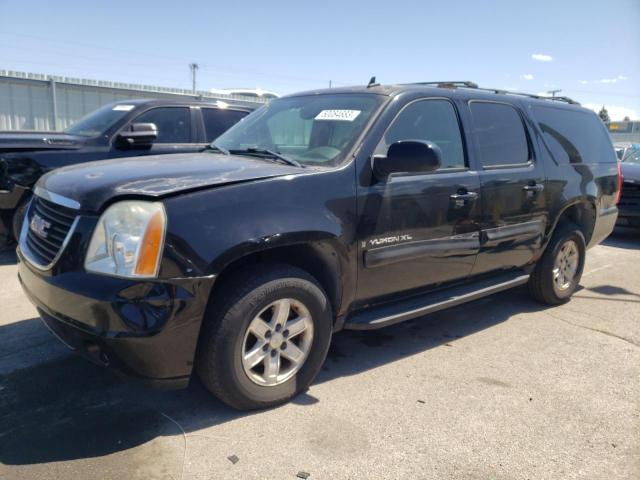 1GKFK16317J210790 - 2007 GMC YUKON XL K1500 BLACK photo 1