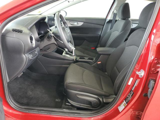 3KPF24AD3PE612708 - 2023 KIA FORTE LX RED photo 7