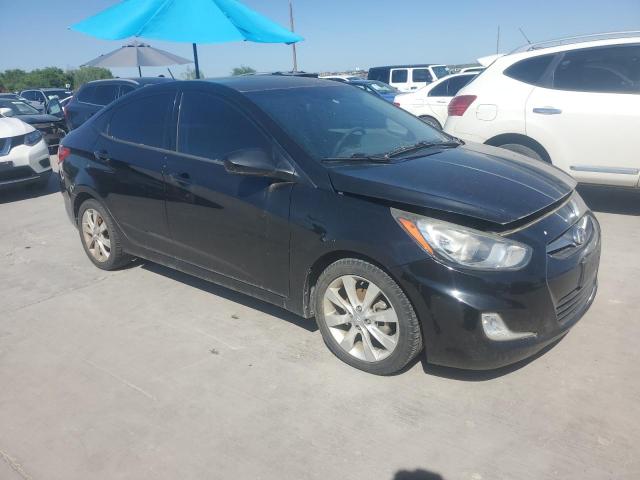 KMHCU4AE5CU056060 - 2012 HYUNDAI ACCENT GLS BLACK photo 4