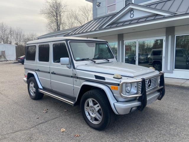 WDCYR49E02X130380 - 2002 MERCEDES-BENZ G 500 SILVER photo 1