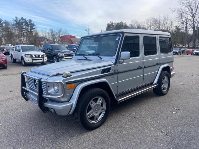 WDCYR49E02X130380 - 2002 MERCEDES-BENZ G 500 SILVER photo 2