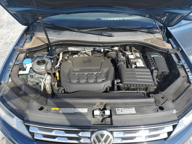 3VV2B7AX7KM083533 - 2019 VOLKSWAGEN TIGUAN SE أزرق صورة 12