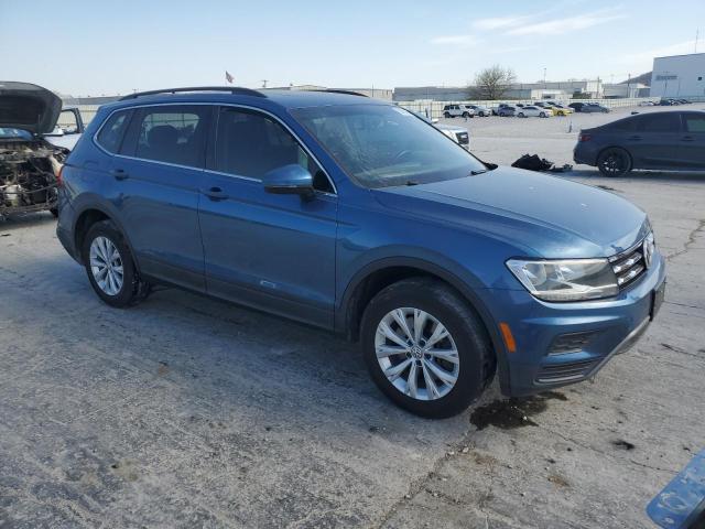 3VV2B7AX7KM083533 - 2019 VOLKSWAGEN TIGUAN SE أزرق صورة 4